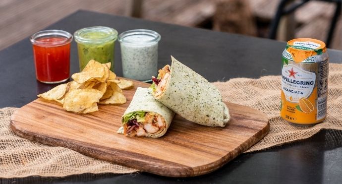 Carousel Comida Wrap