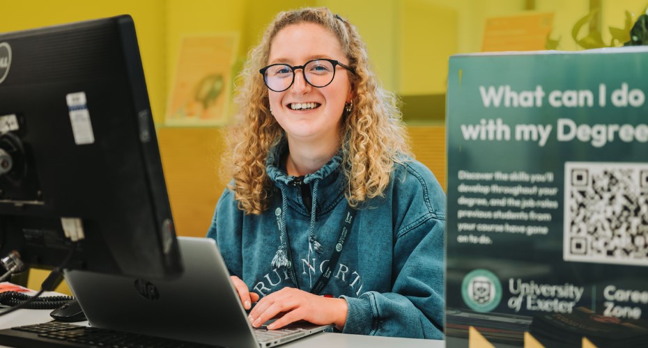 A member of Career Zone staff smiling.