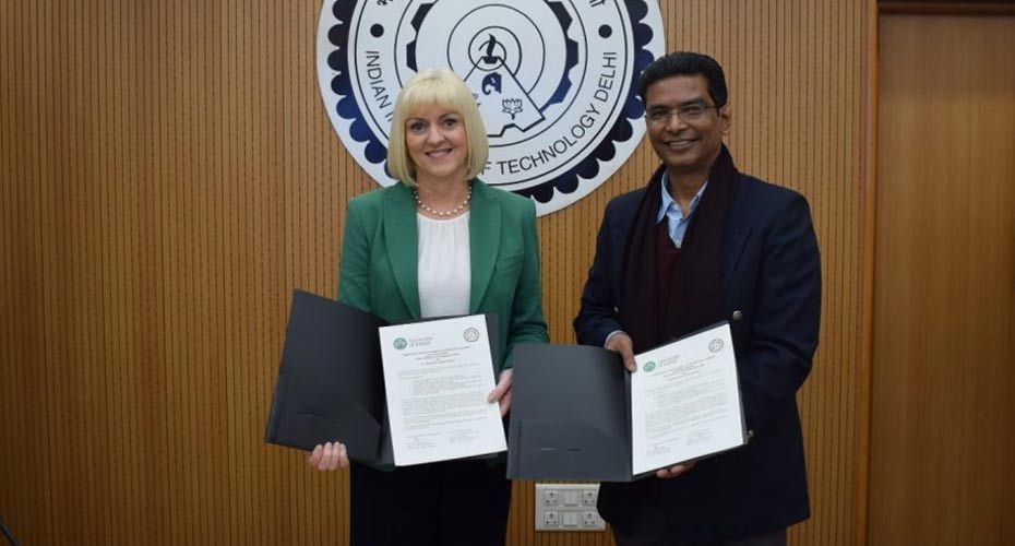 Lisa Roberts at IIT Delhi