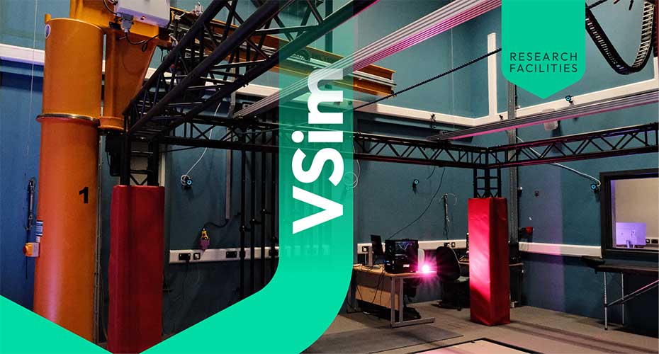 Banner to promote V Simulators