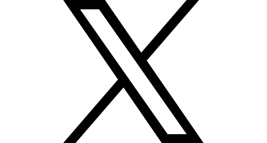 X (formally known as Twitter) logo