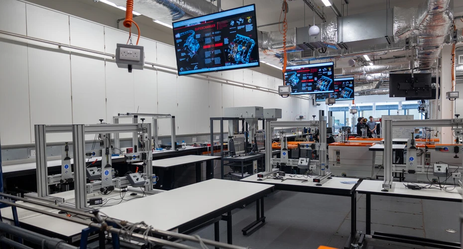 Engineering facilities on Streatham Campus at the University of Exeter.