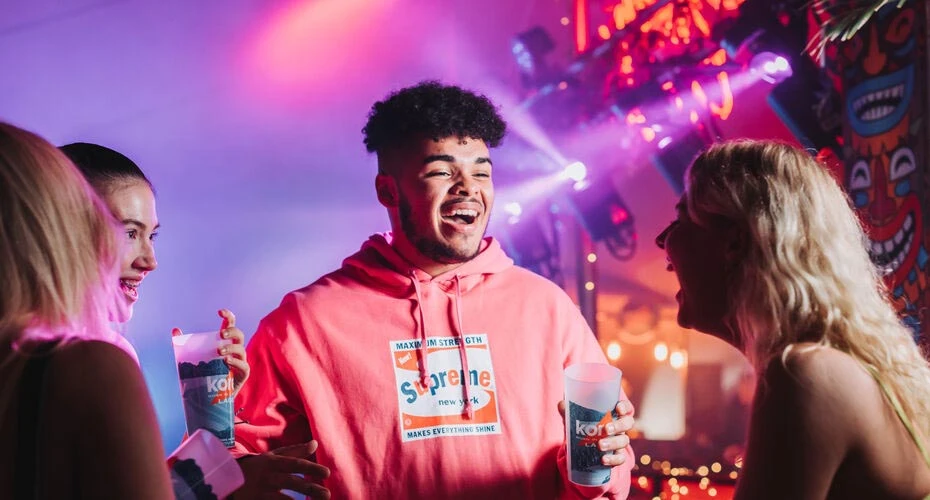 Penryn students in the Stannary Bar during Welcome Week
