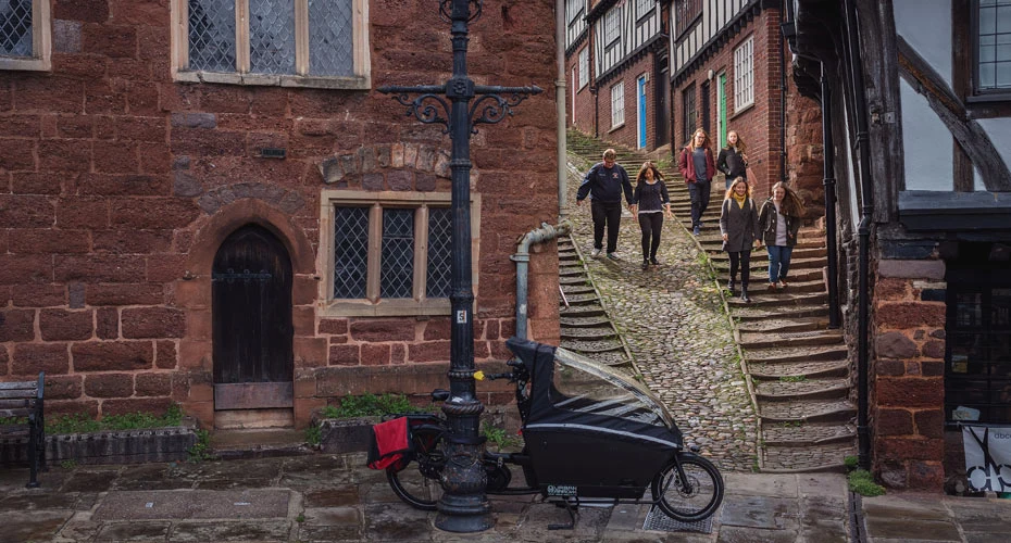 Stepcote Hill is one of the oldest streets in Exeter