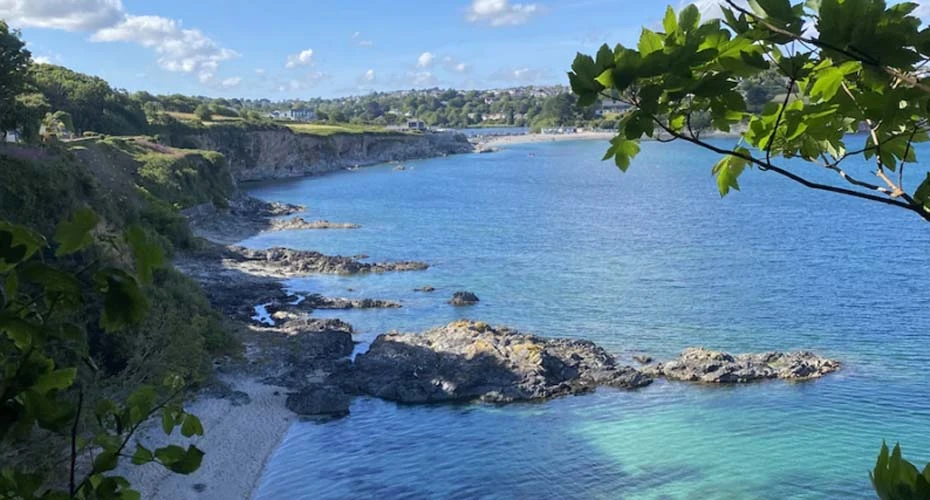 A sea view in Cornwall